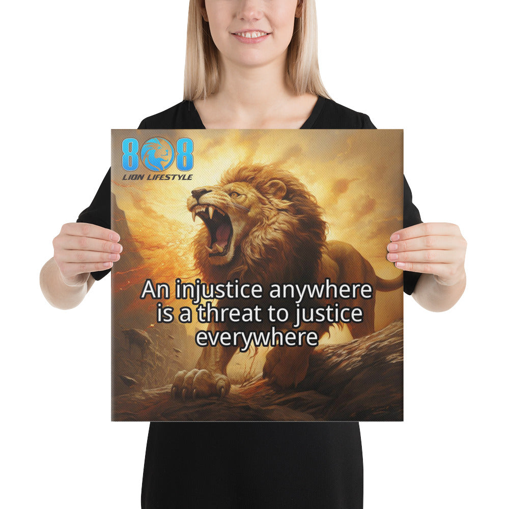 Make a bold statement with the Threat To Justice Canvas, a timeless reminder that inspires strength and unity. Elevate any room with a Threat To Justice framed canvas print for polished elegance and own a unique  Threat To Justice custom canvas for personal meaning. Showcase powerful values with Threat To Justice large canvas art, or enrich your home with Threat To Justice unique canvas decor today.