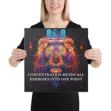 Harness your power with our Concentration Canvas, a bold reminder to channel all energy toward your goals. Elevate focus daily with a Concentration: Inspirational Quote Canvas, or inspire discipline through Motivational Concentration Wall Art. Sharpen clarity with a Focus and Concentration Canvas Print, and bring calm strength home with Mindful Concentration Canvas Art. Direct your energy where it matters—Add to cart today!
