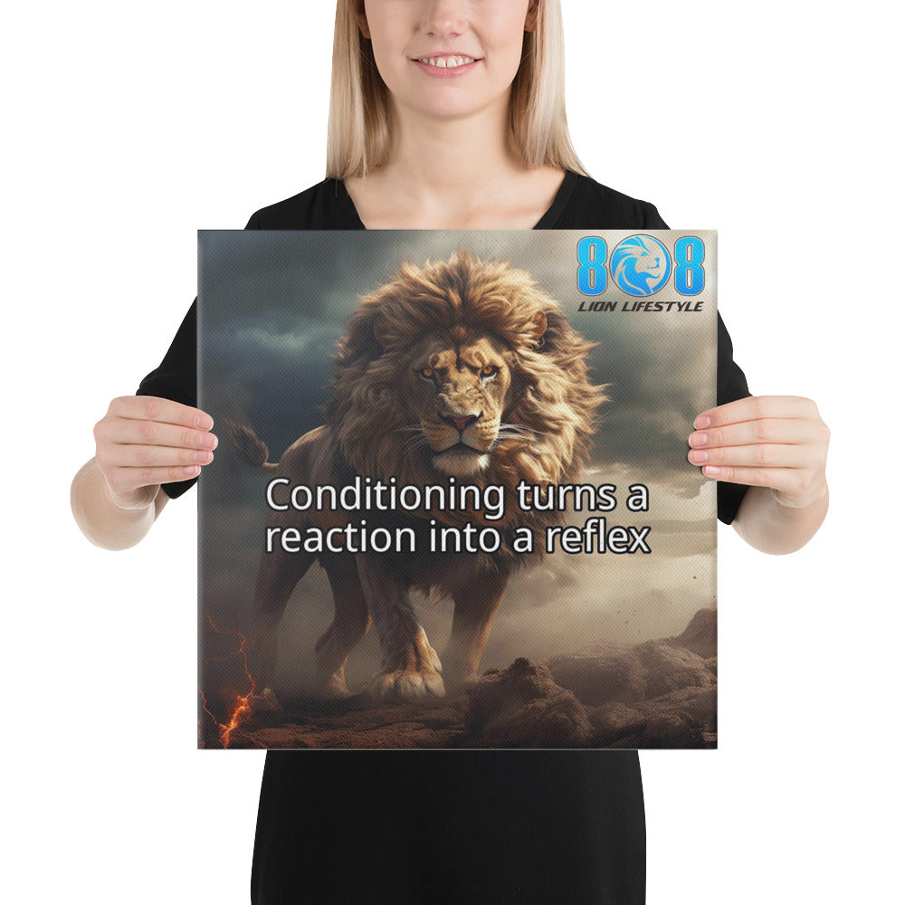 Sharpen your edge with our Winner’s Reflex Canvas, a bold reminder that discipline turns reactions into unstoppable reflexes. Designed for achievers, this Conditioning Reflex Motivational Canvas Print inspires excellence through daily focus and repetition. Elevate your space with Conditioning Reaction to Reflex Wall Art, perfect for athletes, leaders, and dream chasers. Our Automatic Winner Reflex Canvas and Reflex Training Motivational Wall Art fuel determination, helping you push beyond limits. Shop now!