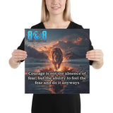 Ignite bravery with our Courage Canvas, a daily reminder that strength grows when you act despite fear. Define resilience through bold Courage Definition Canvas Art, or embrace fearless living with a Feel the Fear But Do It Anyway Canvas Print. Elevate your home or office with Inspirational Courage Wall Art and timeless Courage Quote Canvas Print. Step into boldness—Add to cart today!