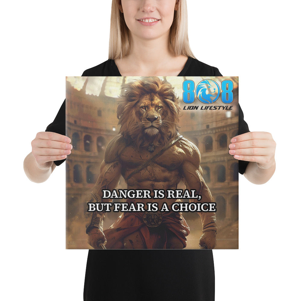 Conquer limitations with our Danger vs Fear Canvas, a bold reminder that fear is optional but courage is chosen. Elevate any space with the powerful Danger Is Real But Fear Is A Choice Canvas Print, or spark resilience through a timeless Fear Is A Choice Canvas Print. Inspire strength daily with Inspirational Fear Quote Wall Art and Motivational Danger Quote Canvas Art. Own your courage—Add to cart today!