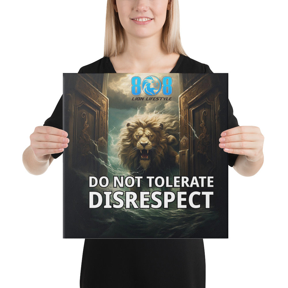 Stand firm in your values with our No Disrespect Canvas, a bold reminder that respect is non-negotiable. This powerful Respect Over Disrespect Canvas Art inspires confidence and sets the tone in any space. Featuring a strong message, our Stop Disrespect Motivational Wall Art, Respect Yourself Inspirational Canvas, and timeless Respect Quote Canvas Print elevate your walls with meaning. Claim yours today—Add to cart now.