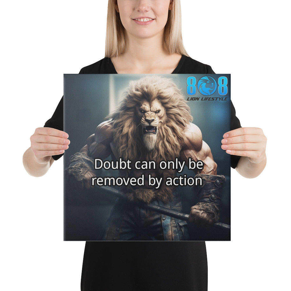 Crush hesitation with our Removing Doubt Canvas, a bold reminder that progress comes through action. Push forward daily with an Action Over Doubt Motivational Canvas, energize your space with Take Action Inspirational Wall Art, and find strength in our Overcome Doubt Canvas Print. Build lasting belief through Confidence Through Action Motivational Canvas that fuels achievement. Step into certainty—Add to cart now.