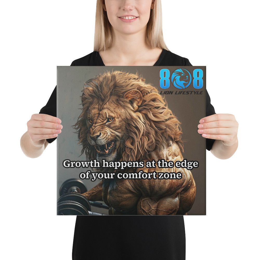 Growth Happens Art Canvas