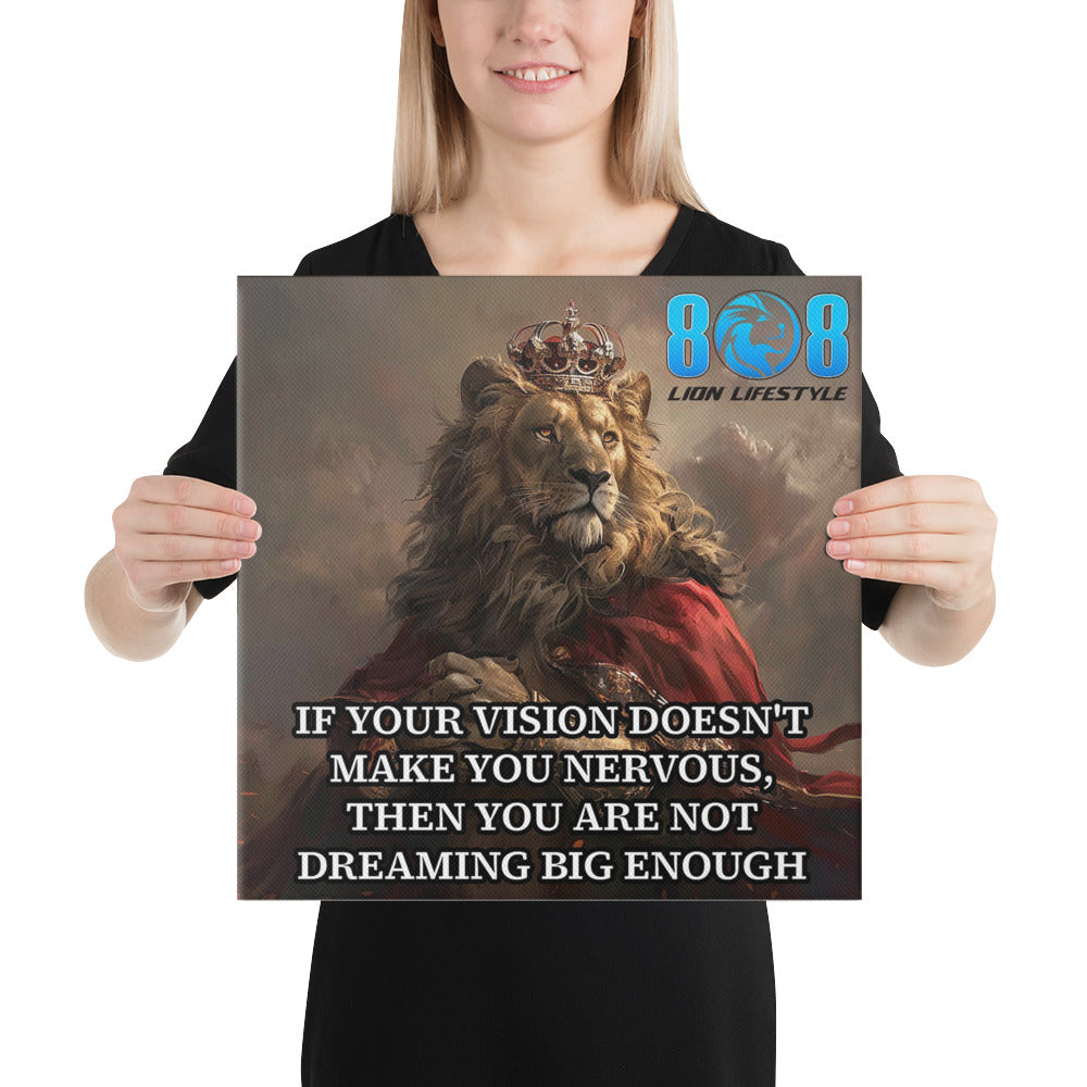 Ignite your passion with our Dream Big Canvas, a daily reminder to aim higher and embrace bold visions. This Dream Big Inspirational Quote Canvas Wall Art empowers focus and drive, while the Vision and Ambition Motivational Canvas Print fuels determination. Perfect as Goal Setting and Success Canvas Art or uplifting Big Dreams Motivational Wall Decor, it transforms any space with purpose. Add to cart today!