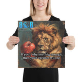 Fuel your drive with our Big Enough Why Canvas, a powerful reminder that purpose makes every challenge achievable. This bold Big Enough Why design for sale blends art with motivation, turning any room into a source of daily inspiration. More than decoration, it delivers a timeless Big Enough Why lesson for sale to keep you focused on your goals. Elevate your walls with our striking Big Enough Why wall art for sale, featuring an empowering Why quote for sale. Shop now and ignite your purpose.