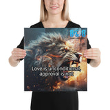 Love Is Unconditional Canvas