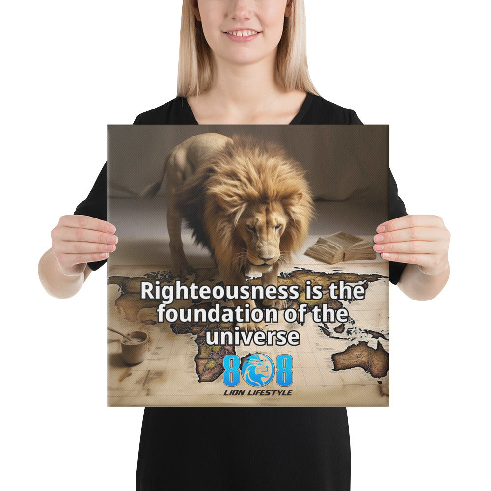 Strengthen your spirit with the Righteous Foundation Canvas, a bold reminder that righteousness supports all creation. Elevate values with a Righteousness and Truth Motivational Canvas Wall Art, inspire courage through a Moral Strength Inspirational Canvas Print, and highlight virtue with a Virtue and Integrity Quote Canvas Decor. Build character daily with a Spiritual Foundation Motivational Canvas Art. Anchor your life in truth—add to cart today!
