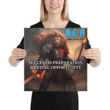 Discover the true meaning of achievement with the What Is Success Canvas, a powerful reminder that preparation meets opportunity. Elevate your space with the Success Is Preparation Meeting Opportunity Canvas Print, stay inspired through the Opportunity and Preparation Motivational Wall Art, and reflect daily with the Defining Success Inspirational Quote Canvas Decor and What Defines Success Motivational Canvas Wall Art. Add to cart today and live with purpose!