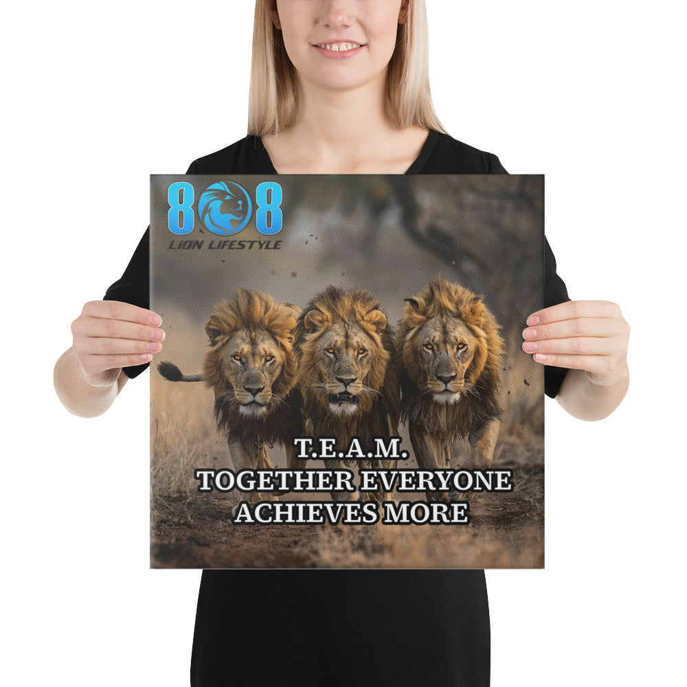 Celebrate unity and achievement with the TEAM Canvas, a powerful reminder that success is built together. Inspire your space with Together Everyone Achieves More Motivational Wall Art, reinforce group spirit through the TEAMwork Quote Canvas Print, and elevate collaboration with the Collaboration and Unity Inspirational Canvas Wall Decor and Work Together Achieve More Motivational Canvas Art. Add to cart today and empower your team to reach new heights!