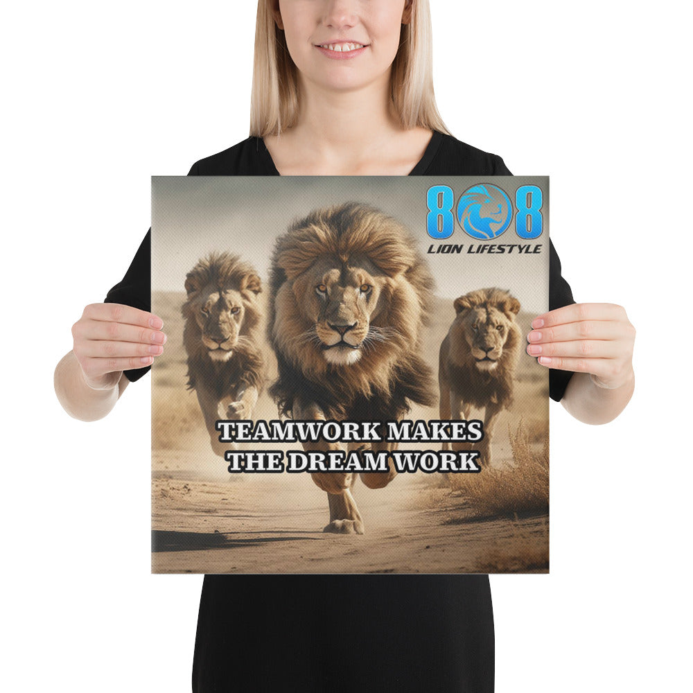 Inspire unity with the Teamwork Canvas, a bold reminder that shared effort builds extraordinary success. Elevate your office or home with the Teamwork Makes the Dream Work Motivational Wall Art, encourage cooperation through the Collaboration and Success Quote Canvas Print, and celebrate strength with the Unity and Team Spirit Inspirational Canvas Wall Decor and Work Together Achieve More Motivational Canvas. Add to cart today and achieve greatness together!
