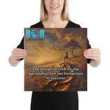 Empower your space with the Success Footprints Canvas, a daily reminder to follow the path of greatness. Elevate your space with Footprints to Success Motivational Wall Art, draw strength from the Follow Success Quote Canvas Print, and stay inspired through the Path of the Successful Inspirational Canvas Wall Decor and Success Journey Footprints Motivational Quote Canvas. Add to cart today and follow in the steps of success!
