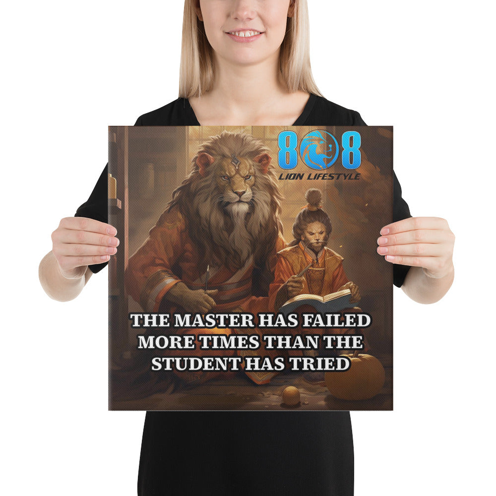 Embrace the journey of growth with the Master & Student Canvas, a powerful reminder that failure is the path to mastery. Inspire perseverance with The Master Has Failed More Times Motivational Wall Art, celebrate resilience through the Failure Leads to Mastery Quote Canvas Print, and encourage progress with the Learning Through Failure Inspirational Canvas Wall Decor and Student to Master Motivational Quote Canvas. Add to cart today and rise higher!