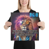 Prevent Dishonesty Canvas