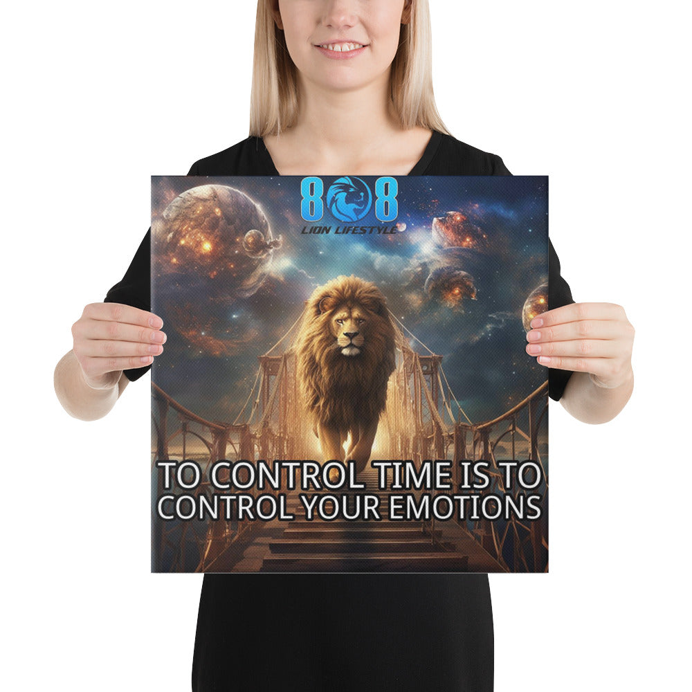 Take charge of your life with the Time Control Canvas, a powerful reminder of self-mastery. Elevate focus with Master Time Master Life Motivational Wall Art and calm your spirit with an Emotional Balance Inspirational Canvas Print. Perfect as Discipline Over Time Motivational Canvas Décor or a Control Your Emotions Quote Wall Canvas. Add to cart today and master both time and emotion!