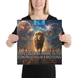 Take charge of your life with the Time Control Canvas, a powerful reminder of self-mastery. Elevate focus with Master Time Master Life Motivational Wall Art and calm your spirit with an Emotional Balance Inspirational Canvas Print. Perfect as Discipline Over Time Motivational Canvas Décor or a Control Your Emotions Quote Wall Canvas. Add to cart today and master both time and emotion!