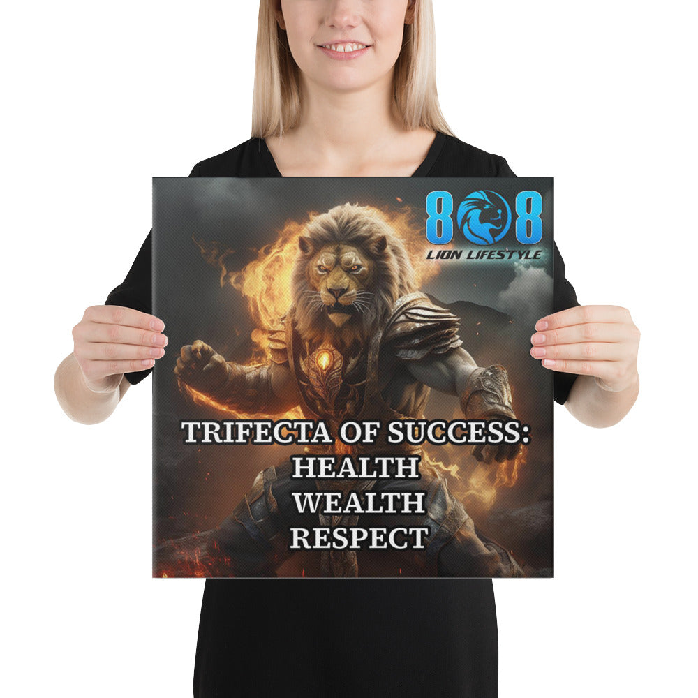 Achieve holistic success with the Trifecta Of Success Canvas, a powerful reminder of health, wealth, and respect. Elevate your space with Health Wealth Respect Motivational Wall Art and drive ambition through a Prosperity and Success Inspirational Canvas Print. Perfect as Balance of Life Motivational Canvas Décor or a Path to Greatness Quote Wall Canvas. Add to cart today and live the formula for success!
