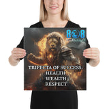 Trifecta Of Success Canvas