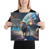 Unwaivering Faith Canvas