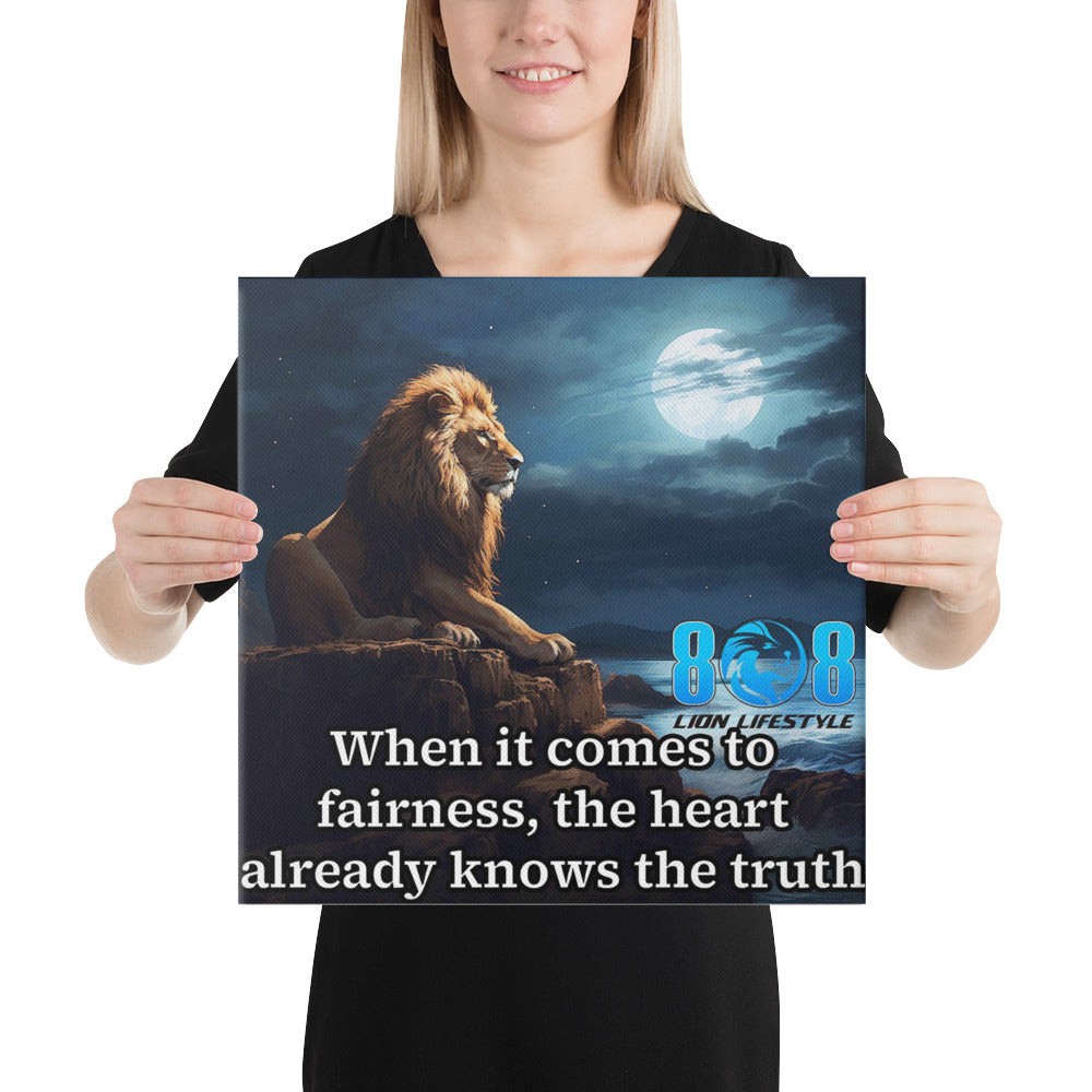Discover timeless wisdom with the Inherent Truth Canvas, a powerful reminder that fairness lives within the heart. This Fairness and Justice Motivational Wall Art inspires integrity, while the Heart Knows the Truth Inspirational Canvas Print brings clarity to your space. Elevate values with Inner Wisdom and Integrity Canvas Wall Decor and embrace honesty through the Truth and Fairness Motivational Quote Canvas. Add to cart today!