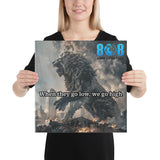 Lift your spirit with the We Go High Canvas, a bold reminder to rise with dignity when faced with challenges. This Rise Above Negativity Motivational Wall Art empowers resilience, while the Positive Response Inspirational Canvas Print fuels grace under pressure. Inspire strength with the Strength in Kindness Motivational Quote Canvas and elevate your home through the Uplifted Spirit Success Canvas Wall Decor. Add to cart today!
