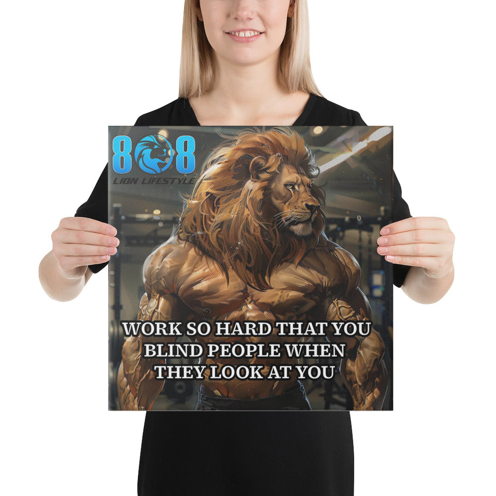 Set the bar high with the Work Ethic Standard Canvas, a bold reminder that effort defines success. Fuel determination with Hard Work Discipline Motivational Wall Art and push limits through a Relentless Effort Inspirational Canvas Print. Keep ambition alive with a Success Through Hustle Quote Canvas Décor and persevere with a Dedication And Persistence Motivational Wall Canvas. Add to cart today!