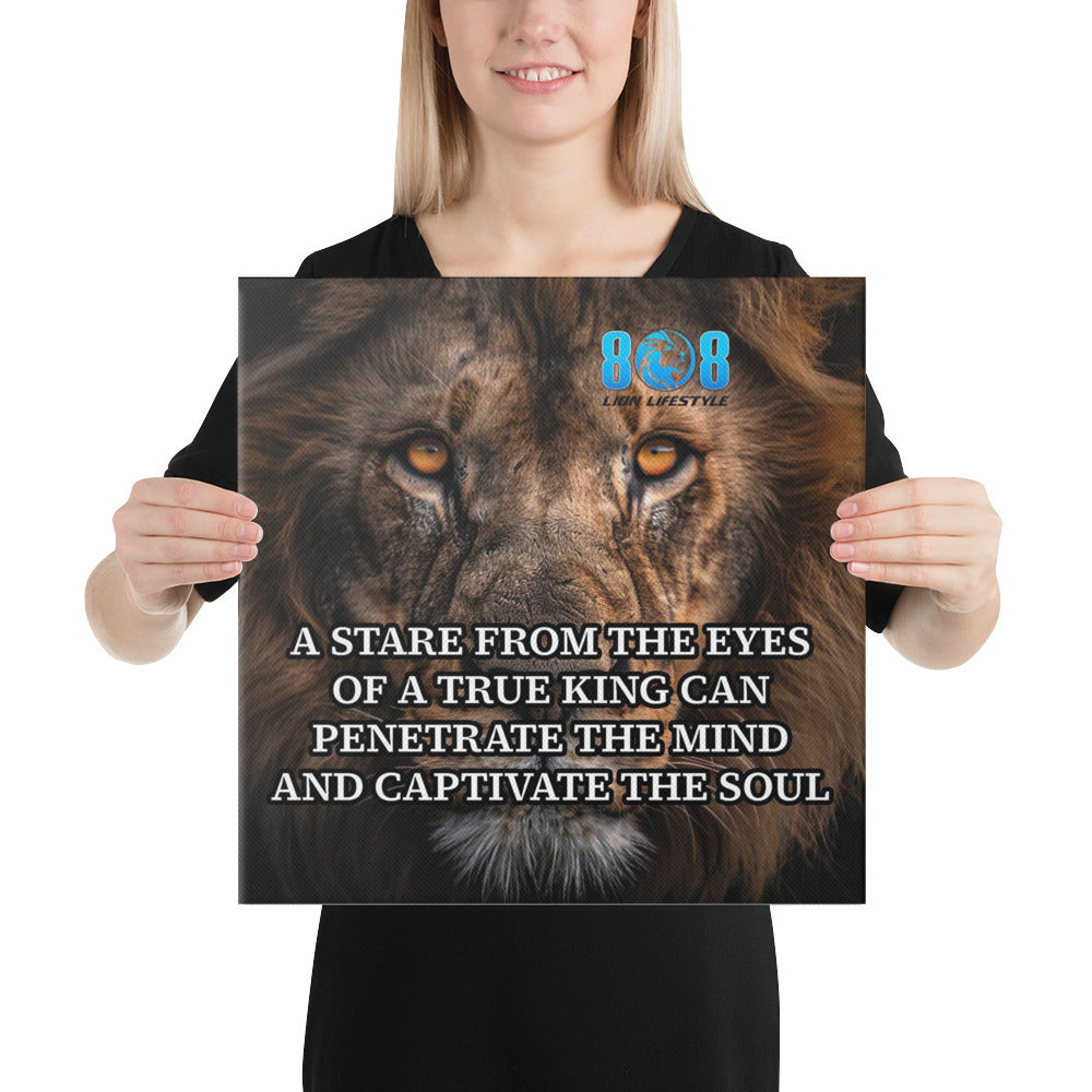 Command attention with our True King Stare Canvas, a bold masterpiece that radiates strength and presence. This Regal Gaze Quote Canvas inspires power and confidence in any room. Featuring the striking Captivating King Eyes Canvas Print and elegant Penetrating Gaze Canvas Decor, our artwork embodies authority and vision. Elevate your space with the King’s Stare Inspirational Canvas—shop now and embrace your inner king!