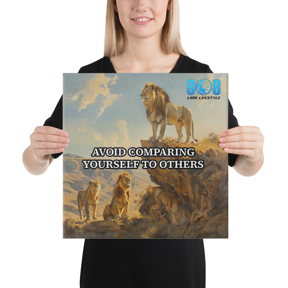 Stay true to yourself with the Comparison Avoidance Canvas, a daily reminder to embrace your own journey. Add elegance to any space with a Comparison Avoidance framed canvas print, or uplift your walls with inspiring Comparison Avoidance wall art. Make a powerful statement with Comparison Avoidance large canvas art, or showcase individuality with Comparison Avoidance unique canvas decor. Order now and inspire confidence every day.