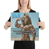 Celebrate growth with the Happy Progress Canvas, a daily reminder that true happiness comes from moving forward. This Happiness Through Progress Motivational Canvas Wall Art inspires momentum and positivity. Brighten any space with an Inspirational Progress Quote Canvas Print, cultivate joy with Joy in Growth Motivational Canvas Decor, and fuel ambition through Personal Success and Progress Canvas Wall Art. Keep thriving—Add to cart today!