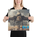 Dream Chase Inspirational Wall Print