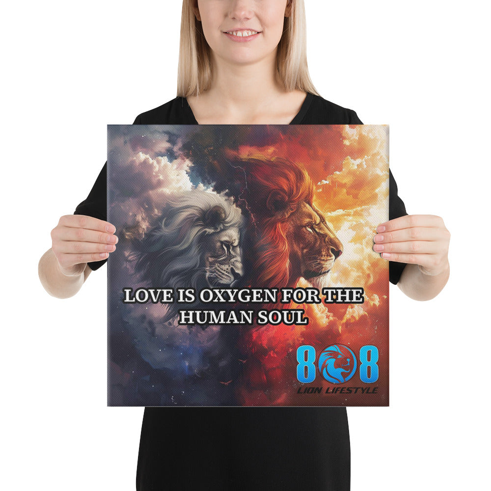 Breathe life into your walls with the Soul's Oxygen Canvas, a powerful reminder that love fuels the spirit. Surround yourself with hope through a Love and Soul Inspirational Canvas Wall Art or embrace passion with the Oxygen of Love Motivational Canvas Print. Uplift your space with a Human Soul Quote Canvas Decor and Heart and Soul Inspirational Wall Art Canvas. Inspire daily—Add to cart now!
