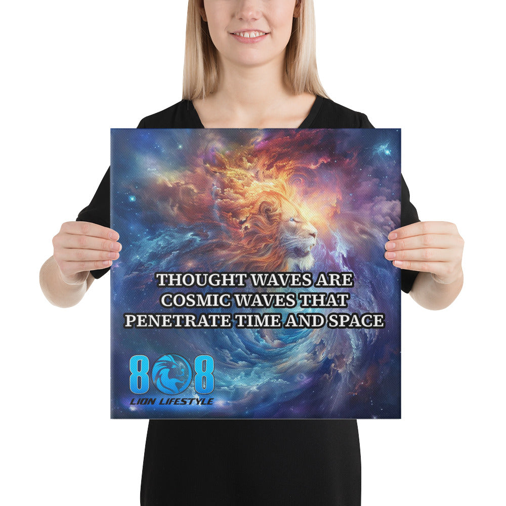 Elevate your space with the Thought Waves Canvas, a striking reminder of the limitless power of the mind. Inspire transformation with Cosmic Waves Motivational Wall Art and spark creativity through a Power of Thought Inspirational Canvas Print. Perfect as Mind Energy Creates Reality Canvas Décor or a Universal Waves of Consciousness Wall Canvas. Add to cart today and channel infinite energy!