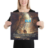 Discover truth with our What Is Disappointment Canvas, a powerful reminder that unmet expectations create growth opportunities. Define resilience with a bold Disappointment Definition Canvas Print, or add perspective to any space with striking Disappointment Canvas Prints. Spark conversation and wisdom through timeless Disappointment Wall Art and the thought-provoking Expectation vs Reality Canvas Print. Turn setbacks into strength—Add to cart today!