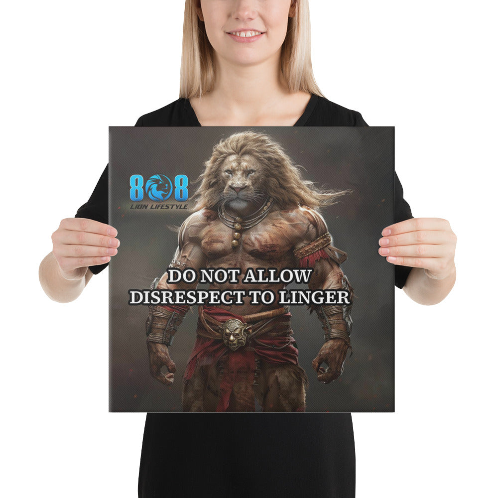Make a bold statement with our Disrespect Not Allowed Canvas, a powerful reminder to protect your peace and demand respect. This Disrespect Not Allowed canvas wall art doubles as a motivational “Disrespect Not Allowed” print and an “Disrespect Not Allowed” inspirational canvas perfect for any space. Transform your room or office with this impactful office decor “disrespect not allowed” sign. Add to cart today!
