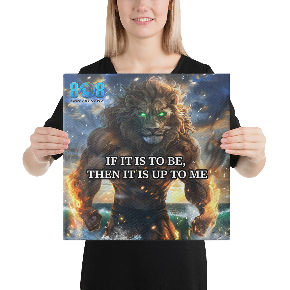Take control of your destiny with the Up To Me Canvas, a powerful reminder that success begins with you. This Personal Responsibility Motivational Quote Canvas Wall Art inspires ownership and drive. Elevate your space with a Self-Empowerment Inspirational Canvas Print, ignite determination through Take Charge of Your Life Motivational Canvas Decor, and embrace strength with Accountability and Action Motivational Canvas Wall Art. Own your future—Add to cart today!