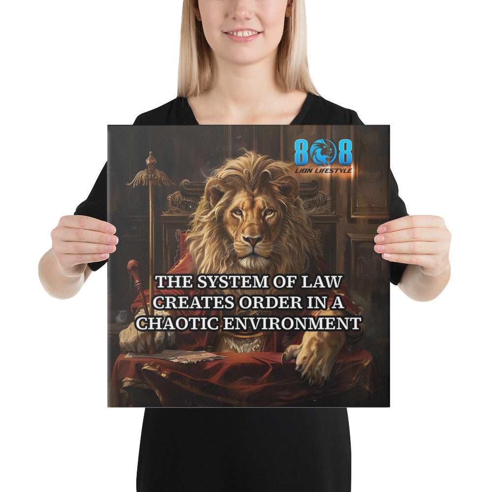 Bring structure to your space with the System Of Law Canvas, a timeless piece symbolizing order in chaos. Showcase wisdom through Justice and Order Motivational Wall Art and clarity with a Law Creates Order Inspirational Canvas Print. Perfect as Legal Balance and Harmony Abstract Canvas Décor or a Rule of Law Motivational Quote Wall Canvas. Add to cart today and inspire justice daily!