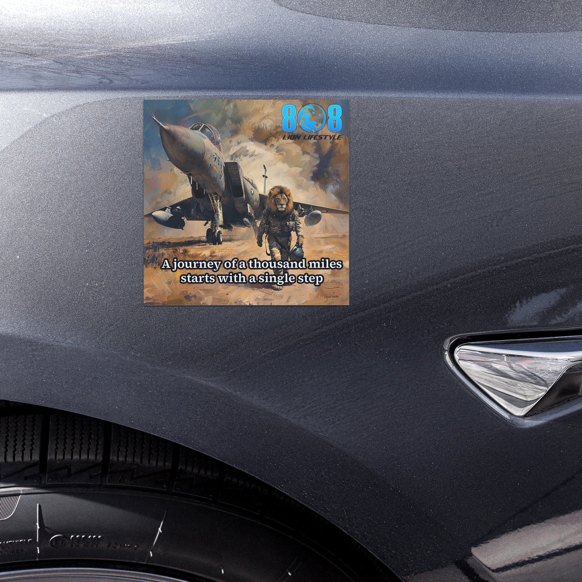 The Journey Starts Car Magnet turns every drive into forward momentum. This First step motivation car magnet sparks action and belief, while the Personal growth journey magnet keeps your vision clear. Designed as a Goal progress vehicle magnet, it reinforces consistency with a powerful Daily action reminder car magnet—helping you move one step closer every day. Add to cart now and start moving forward.