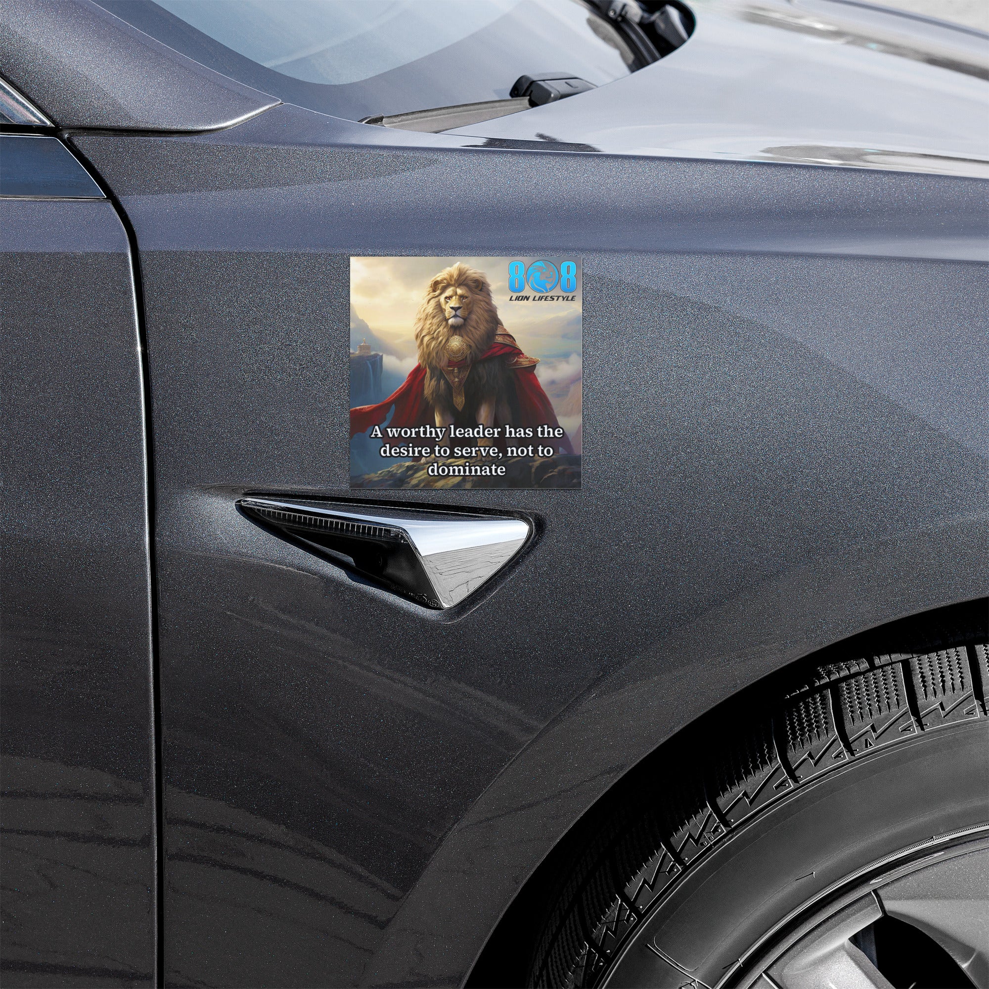 The Worthy Leader Car Magnet reflects strength through service, not control. This Servant leadership car magnet reinforces values that matter, while the Lead by example vehicle magnet keeps integrity visible every day. Crafted as a Humble leadership mindset magnet, it stands for character and purpose, making it a powerful Ethical leadership car magnet for conscious leaders. Add to cart now and lead with honor.