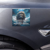 Delusion Prevention Car Magnet