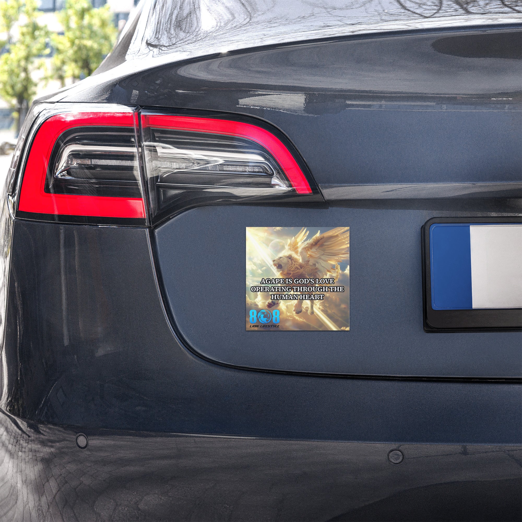 The Agape Car Magnet carries a message that transforms every drive with purpose and love. This God’s unconditional love car magnet reflects faith in action, while the Biblical love reminder car magnet keeps your heart aligned with truth. Designed as a Faith inspired vehicle magnet, it shares a powerful Spiritual love message magnet wherever you go. Add to cart now and drive with agape love.