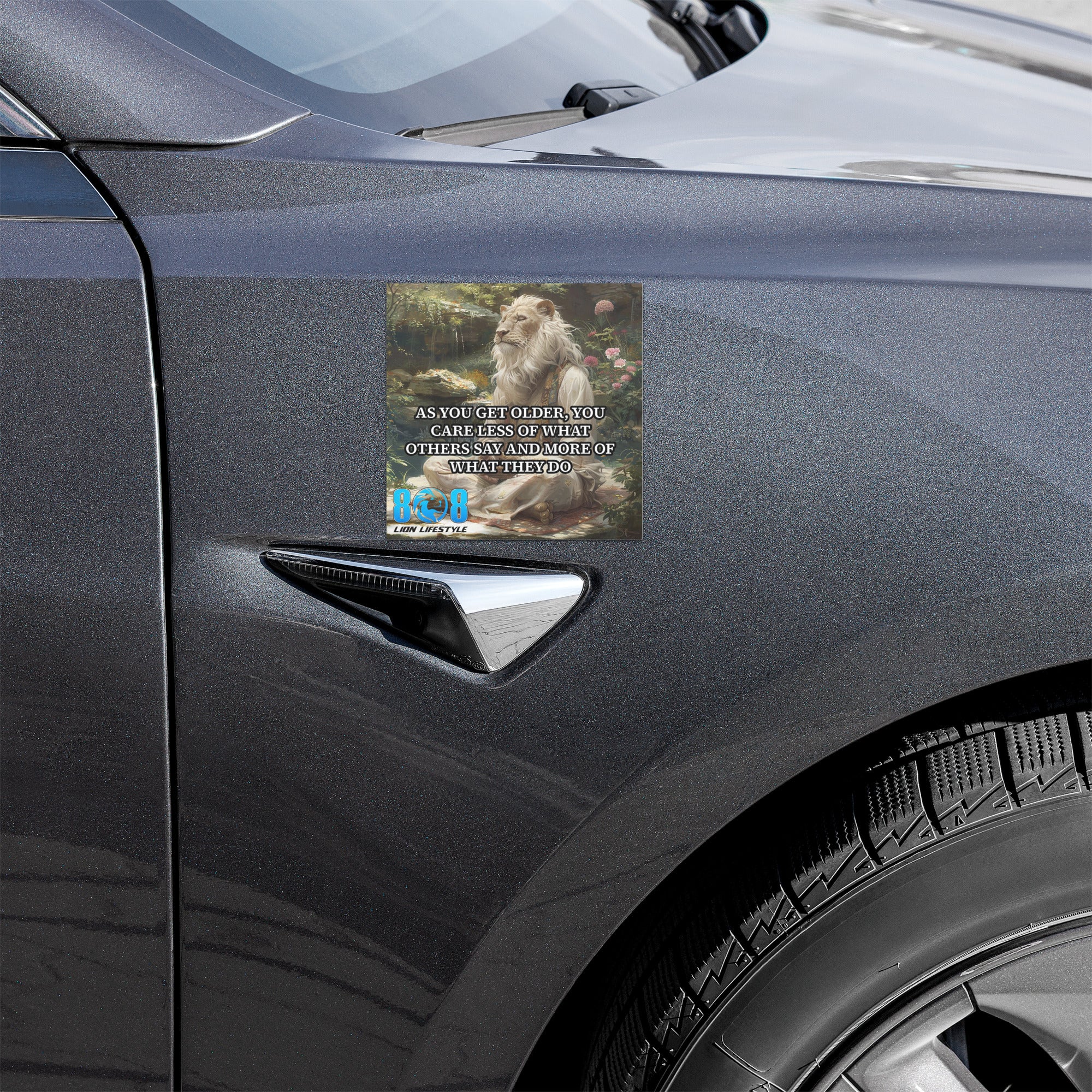 The Wisdom Of Old Car Magnet reflects clarity earned through lived experience. This Actions reveal character car magnet highlights what truly matters, while the Mature mindset vehicle magnet keeps your perspective grounded. Designed as an Experience over words car magnet, it reinforces discernment with a powerful Truth in actions reminder magnet you’ll see every day. Add to cart now and drive with seasoned wisdom.