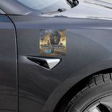 Buffalo's Storm Charge Car Magnet