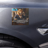 False Emergency Car Magnet