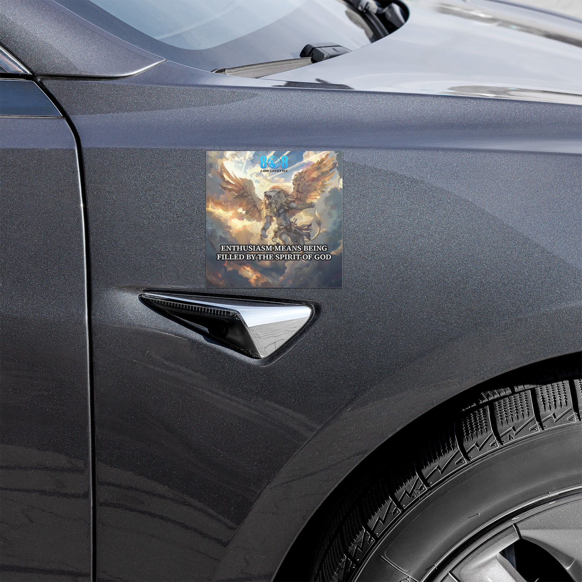 Live energized from the inside out. The Enthusiasm Car Magnet reflects a life filled with purpose. This Spirit Filled Motivation Car Magnet channels higher power, while the God Powered Energy Vehicle Magnet ignites drive. Let the Faith Fueled Passion Inspirational Car Magnet and Divine Enthusiasm Quote Car Magnet uplift every journey with inspired momentum. Add to cart