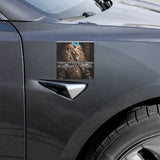 Expect The Best Car Magnet