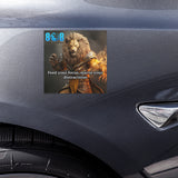 Feed Your Focus Car Magnet