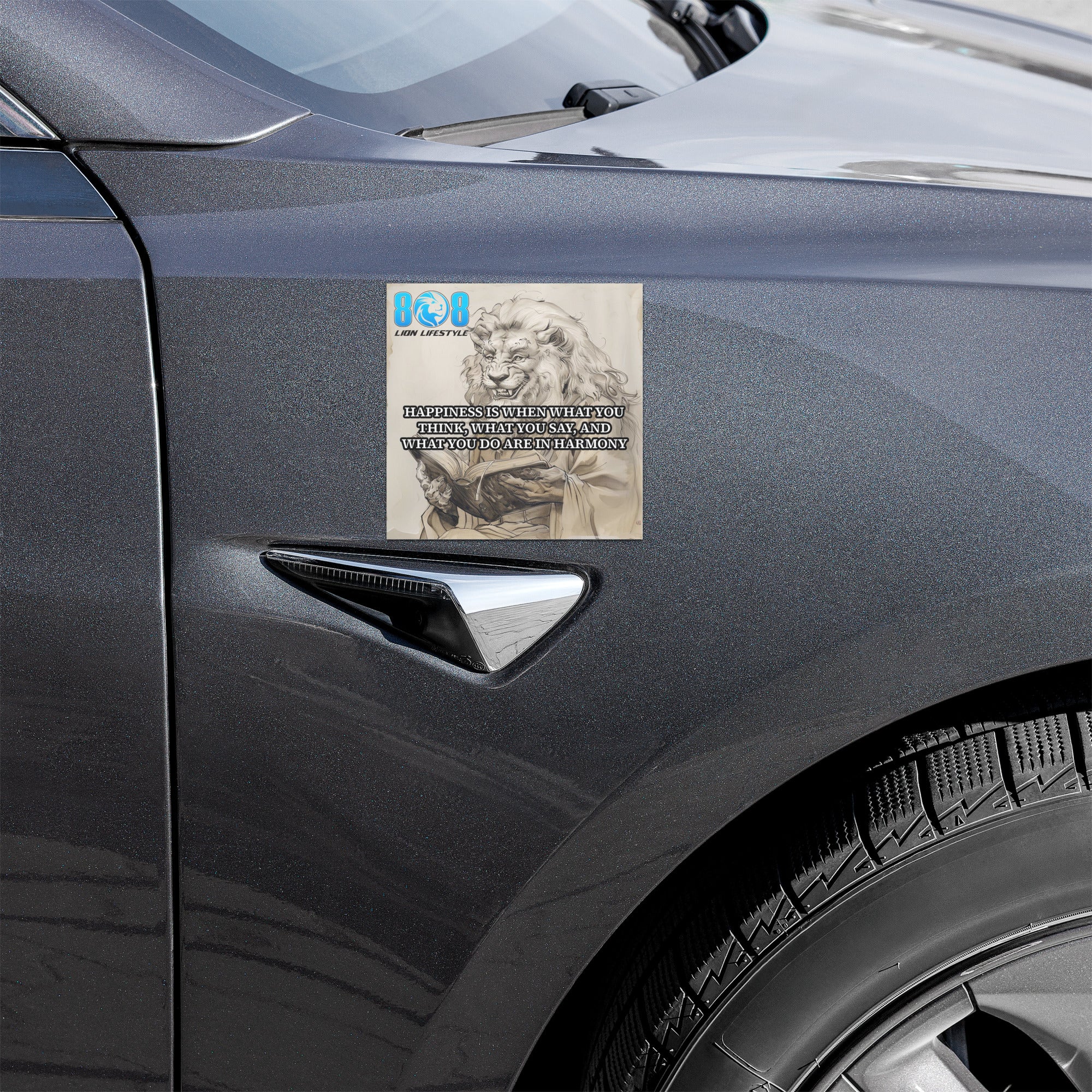 Live in alignment every mile with the Think Say Do Car Magnet—a reminder that peace comes from integrity. This alignment creates happiness car magnet reinforces balance between thoughts, words, and actions. Designed as a thoughts words actions harmony magnet, it inspires you to live in integrity motivational car magnet energy and an authentic living mindset vehicle magnet—add to cart now.
