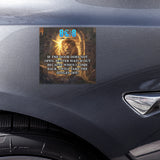 Hinges Off Car Magnet