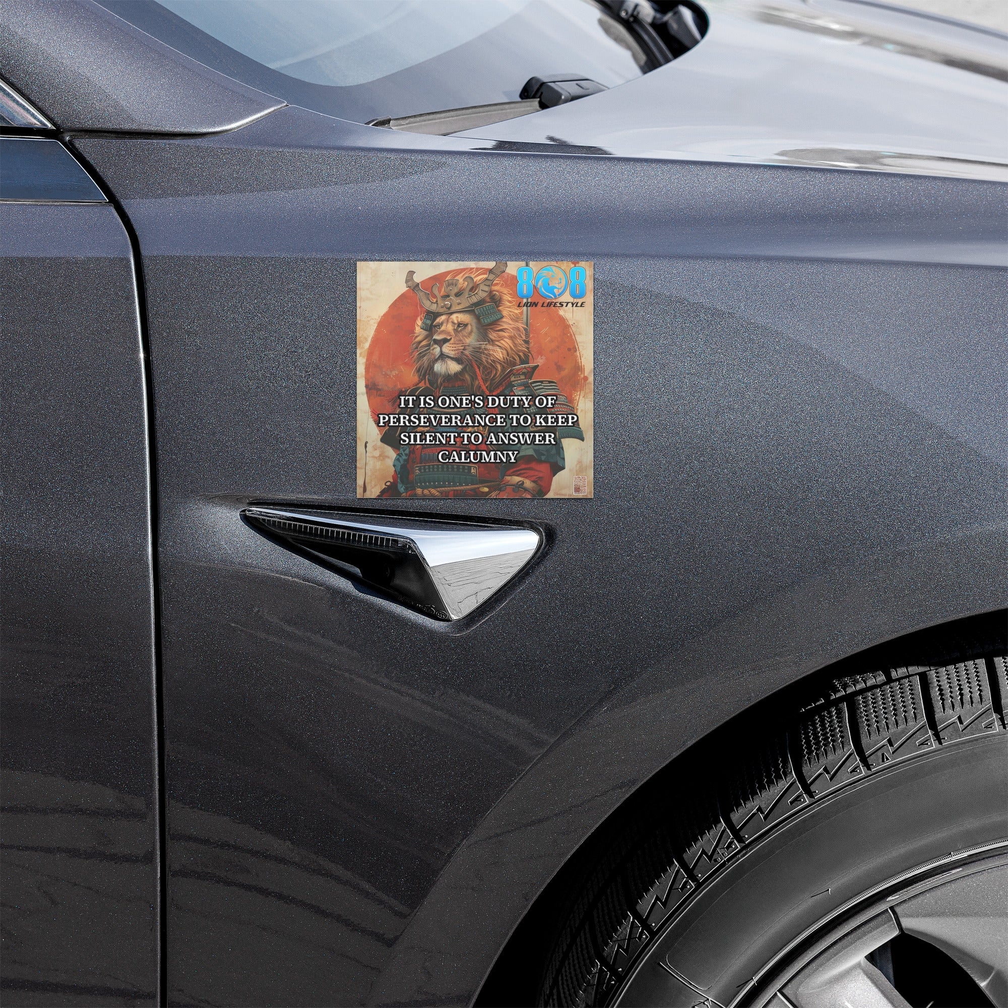 Respond with strength, not noise, using the Answer To Calumny Car Magnet, a reminder that character outlasts accusation. This silence over slander motivational car magnet reinforces composure, while the integrity speaks louder inspirational car magnet affirms truth. Designed as a dignity through restraint vehicle magnet, it empowers calm endurance with perseverance against false accusations car magnet resolve—Add to cart now.