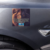 Focus On God Car Magnet